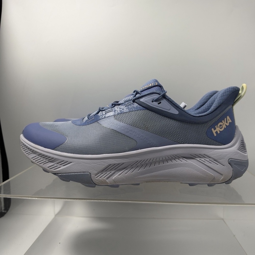 Hoka One One Transport 2 Tranquil Blue Outdoor Shoe 1171850 TNQ Women's Size 11